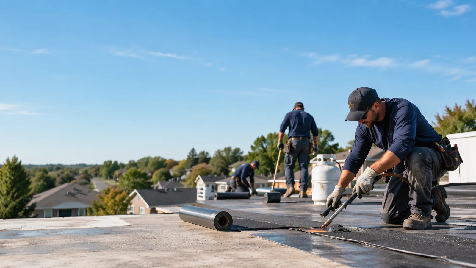 Flat Roof Leak Repair providers in Graham, OK